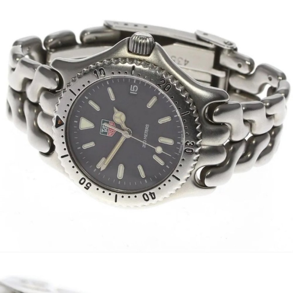 Tag Heuer S99.213M Quartz Cell Series Unisex Wrist Watch Gray 38 mm